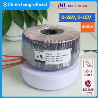 Biến áp xuyến loa sub điện 0-26v, 0-15v dây đồng, dây nhôm - điện tử hợp long