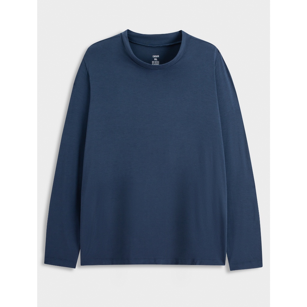 Áo giữ nhiệt nam CANIFA dài tay cổ 3 phân 8IT23W001