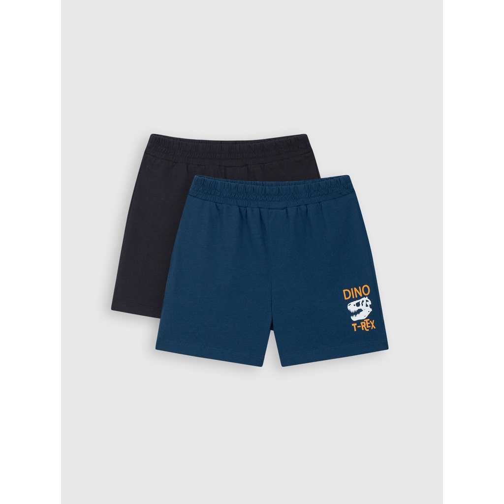 Pack 2 quần mặc nhà bé trai CANIFA co dãn thoải mái chất liệu cotton 2LA22S005