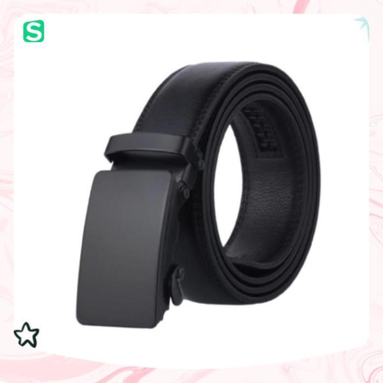 Thắt Lưng Nam Da Bò Thật Khóa Tự Động Cao Cấp Sang Trọng D06 - Medal_SHOP