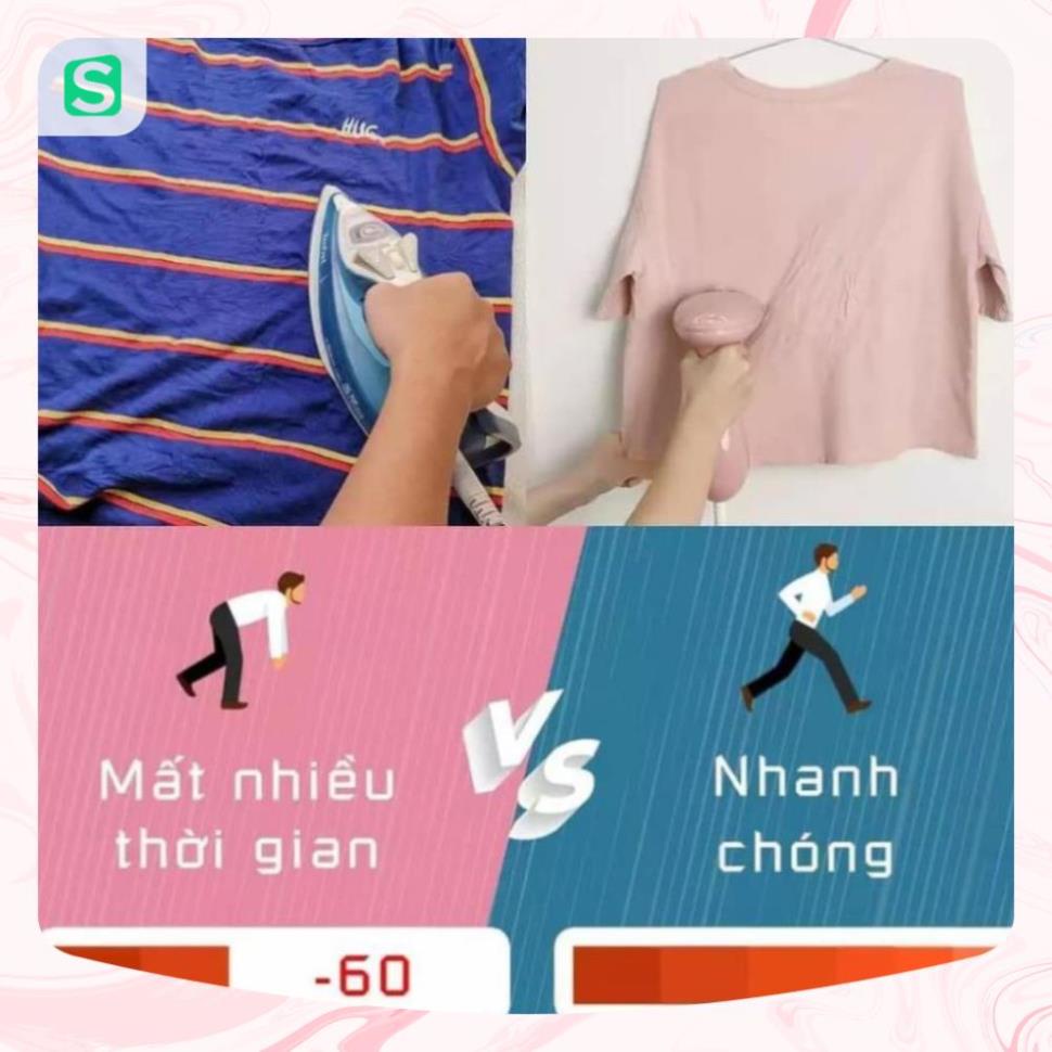 Bàn Ủi Hơi Nước Cầm Tay Sokany 3060, Bàn là Hơi Nước Cầm Tay Gấp Gọn Du Lịch Công Suất 1500W, Bảo Hành 12 Tháng