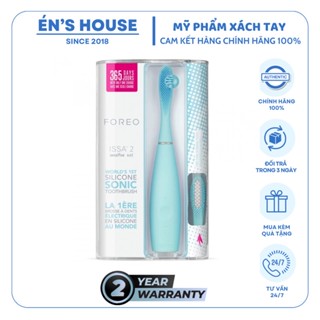 Set bàn chải FOREO Issa 2 Sensitive kèm đầu thay| Bh 2 năm, răng nhạy cảm