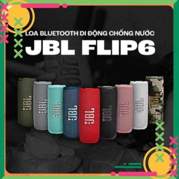 Loa Bluetooth Flip 6 Mới nhất âm thanh cực đỉnh có bass Bluetooth 5.1 NEW - Bảo Hành 12 Tháng