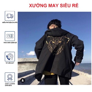 [S06][XL] Áo khoát dù nam Sói ca xitin cực chất-A004