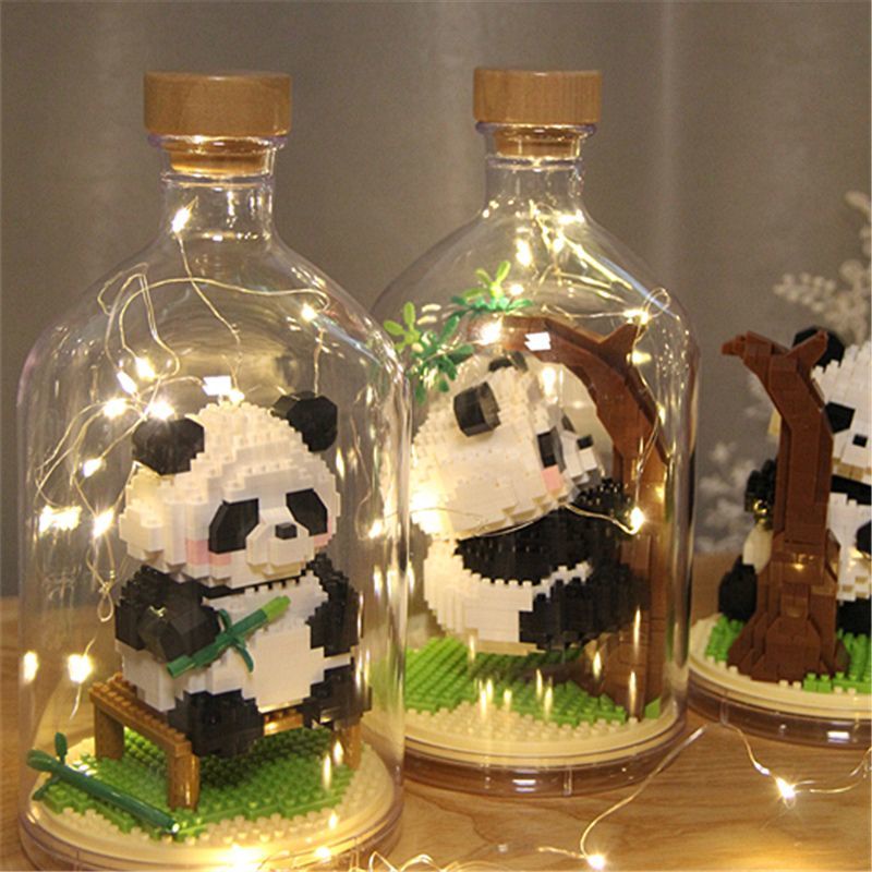 Lego Lắp Ráp Hình Gấu Trúc huahua