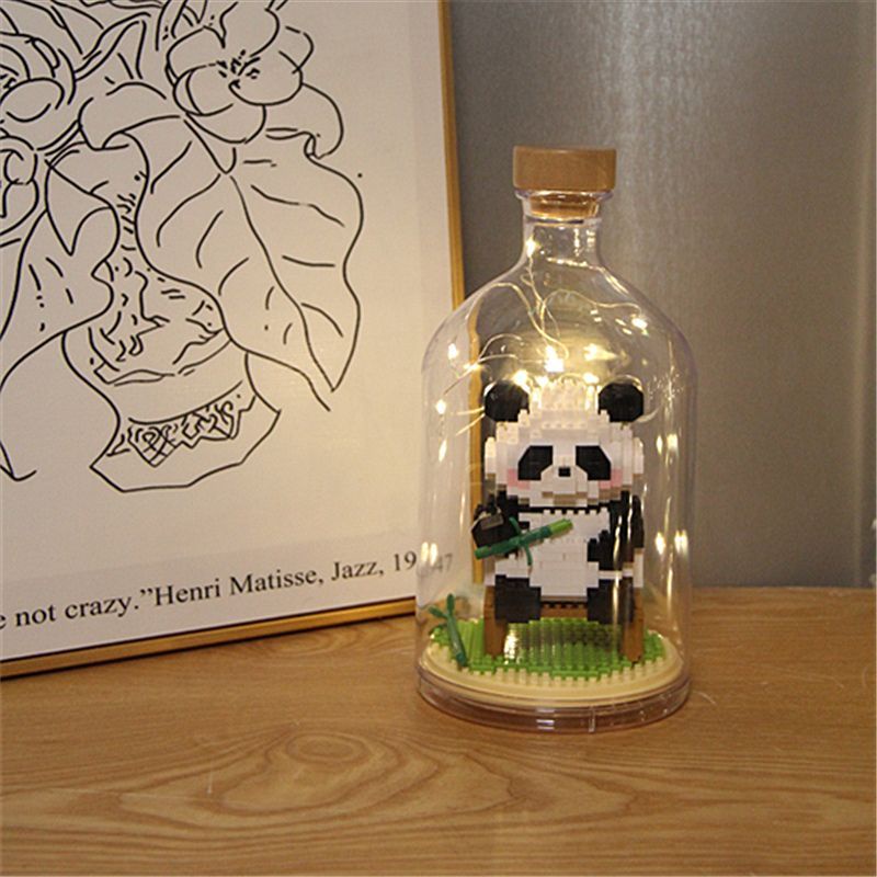 Lego Lắp Ráp Hình Gấu Trúc huahua