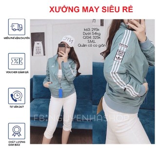 [S06] Áo khoác nam nữ cặp đôi unisex Áo khoát gió dù 2 lớp chống nắng 3 Line hàng bao chất cực chất-M010