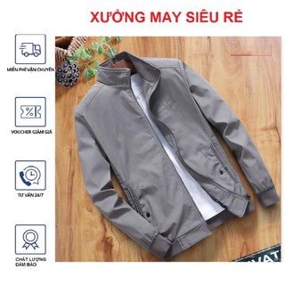 [S06] Áo khoát gió nam cao cấp LOGO FS DÙ DÀY Nam Cao Cấp, Có túi trong bao chất cực chất