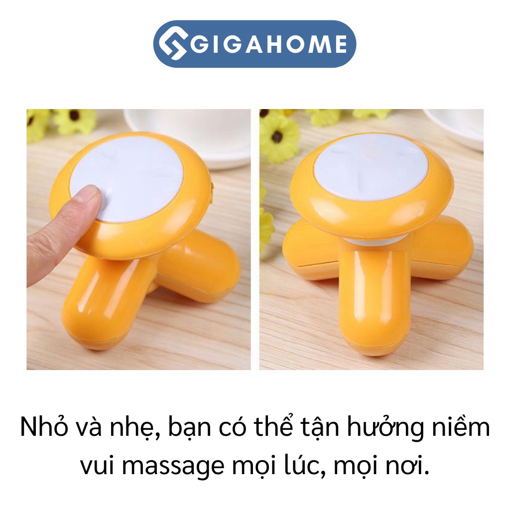Máy Massage Cầm Tay Mini Rung 3 Chân GIGAHOME Giảm Đau Nhức Toàn Thân 2709