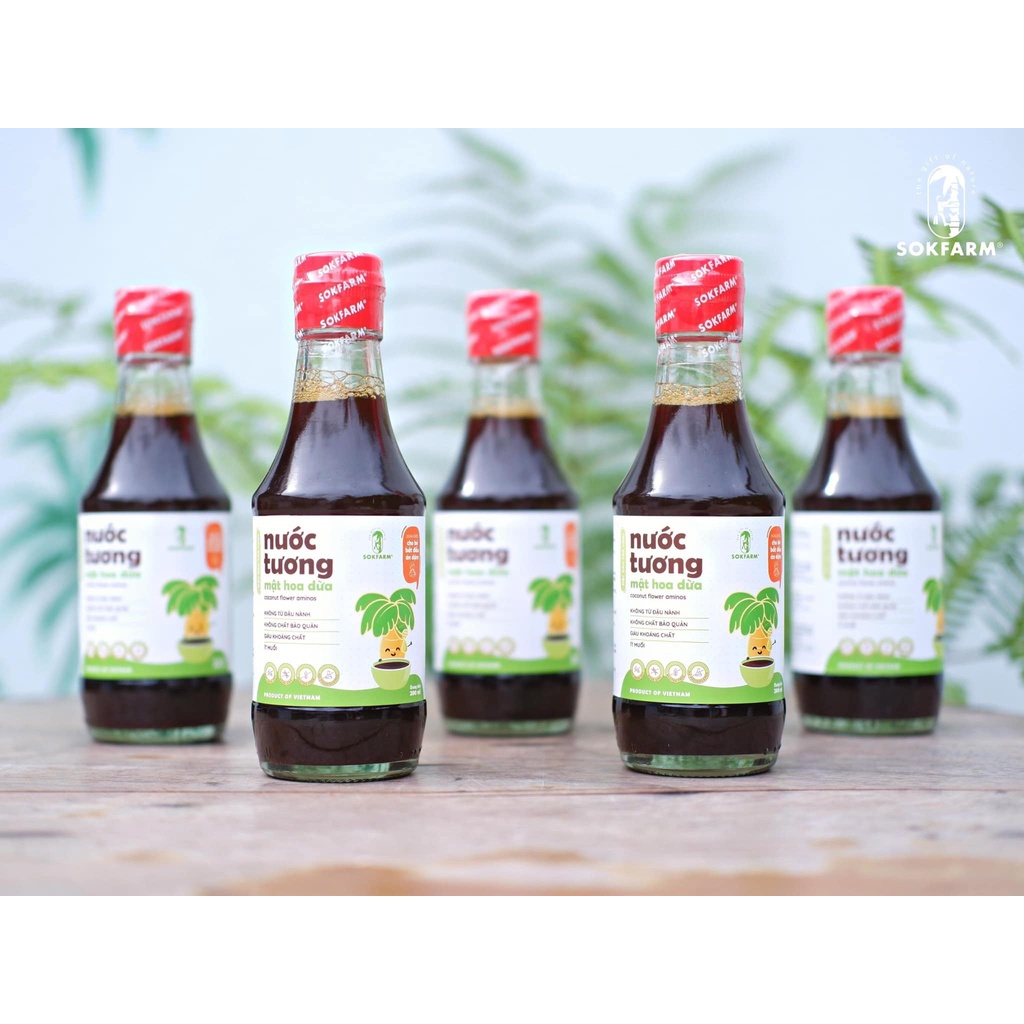 Nước Tương Mật Hoa Dừa cho bé 200ml