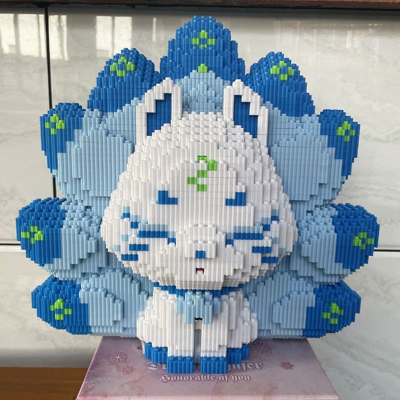 Đồ Chơi Mô Hình lego Cáo Chín Tầng Dạ Quang Chất Lượng Cao