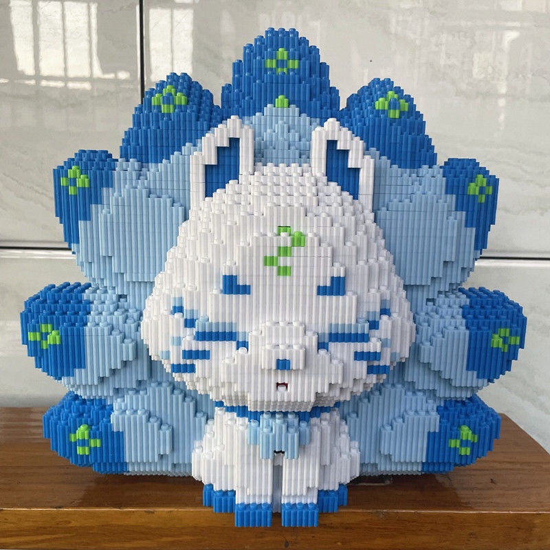 Đồ Chơi Mô Hình lego Cáo Chín Tầng Dạ Quang Chất Lượng Cao