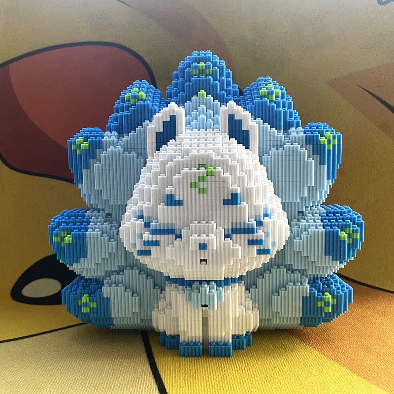 Đồ Chơi Mô Hình lego Cáo Chín Tầng Dạ Quang Chất Lượng Cao