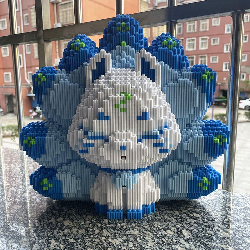 Đồ Chơi Mô Hình lego Cáo Chín Tầng Dạ Quang Chất Lượng Cao