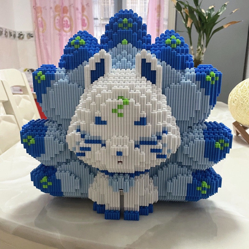 Đồ Chơi Mô Hình lego Cáo Chín Tầng Dạ Quang Chất Lượng Cao