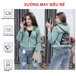 [S06] Áo khoác nữ Áo khoát nữ gió dù 2 lớp chống nắng Mèo ú cực hót nhiều màu lựa chọn-M064