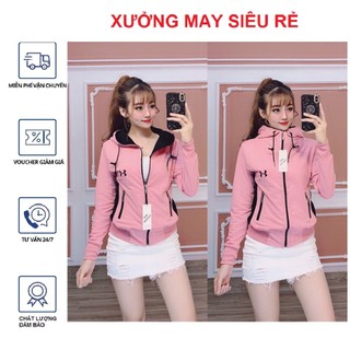 [S06][M] Áo khoác nữ Áo khoát nữ thun da cá chống nắng tản nhiệt G sọc tay ngộ nghĩnh hàng đẹp cute - M177