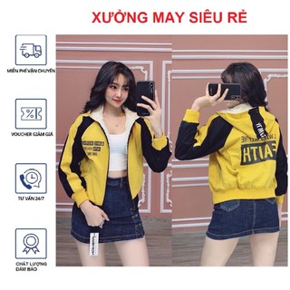 Áo chống nắng nữ đẹp Tay Phối ngộ nghĩnh xitin-M326