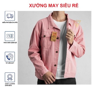 [S06] Áo khoác vải kaki nam trơn nhiều màu phong cách rất hot-A708