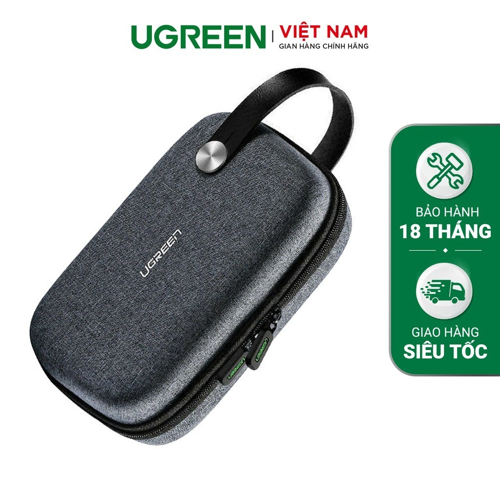 Hộp đựng phụ kiện UGREEN LP152 - Chất liệu vải chống thấm | chống shock | Quai xách tiện lợi 50903