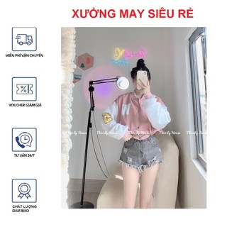Áo khoác dù 2 lớp nữ chữ W cực chất hàng đẹp-A847