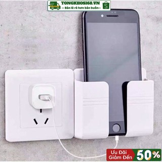 Giá Dán Tường Để Điện Thoại Remote Điều Khiển, Giá Đỡ Sạc Điện Thoại Treo Tường Kệ Đựng Đồ Dán Tường Đa Năng - KhoSỉCK68