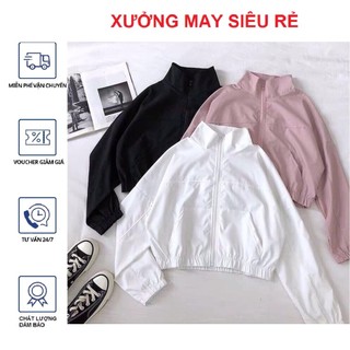 [TD] Áo khoác của nữ bomber lửng trơn đẹp hàng chuẩn shop-A604