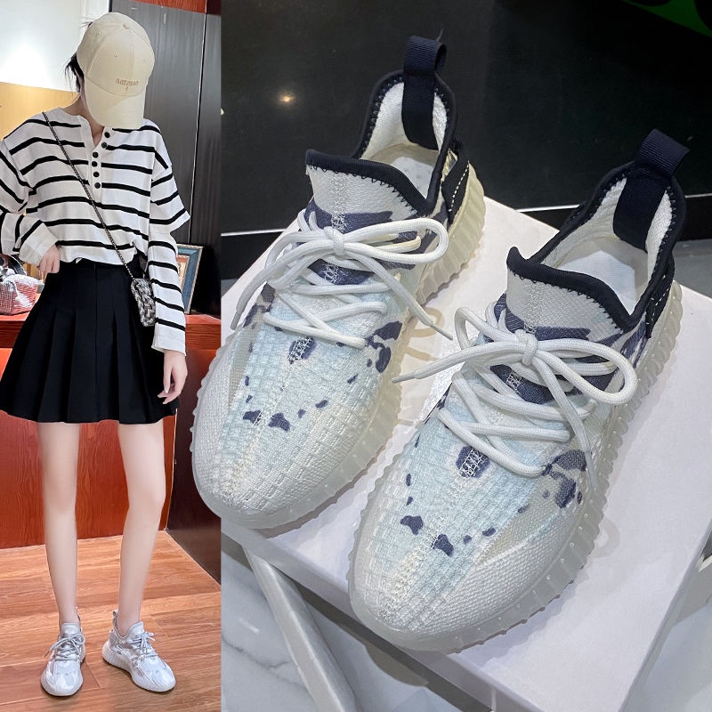 Giày Thể Thao Thoáng Khí Phong Cách Hàn Quốc Thời Trang Xuân Hè Mới Cho Nữ