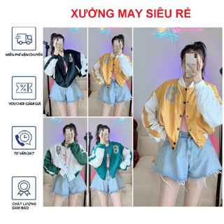Áo khoác dù 2 lớp nữ croptop chữ S chuẩn shop cực hót-A833