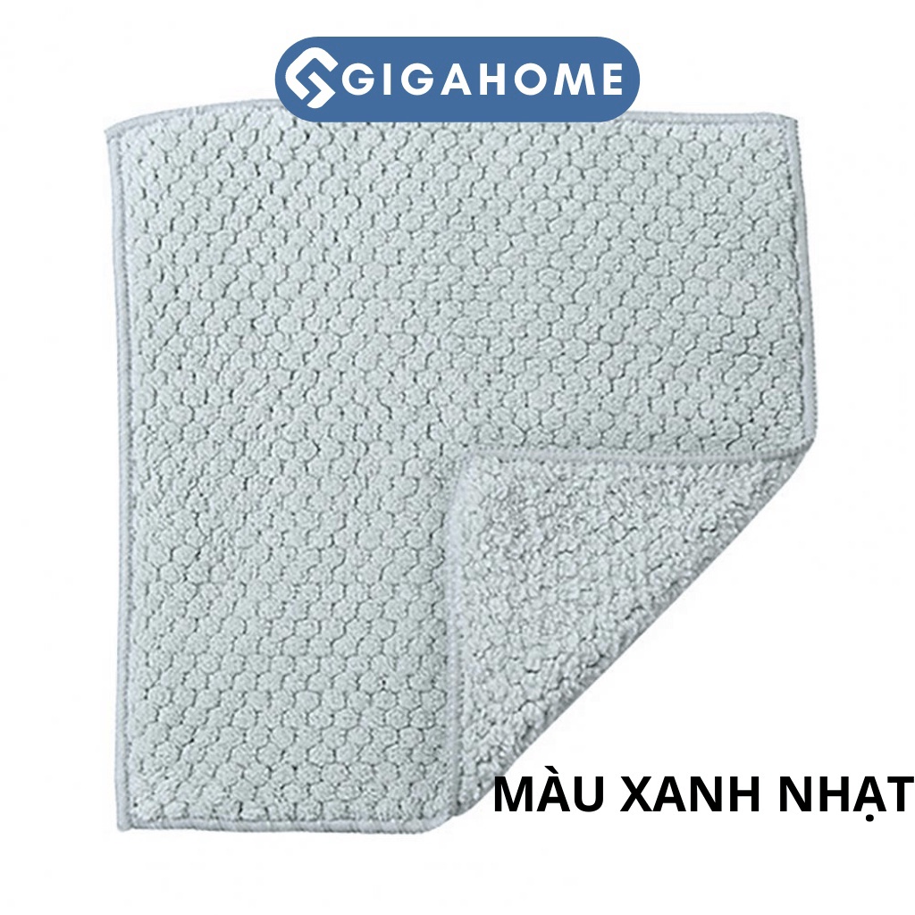 Khăn Lau Nhà Bếp, Chén Dĩa Đa Năng GIGAHOMEVN Chất Liệu San Hô, Thấm Hút Nước Hiệu Quả 1084