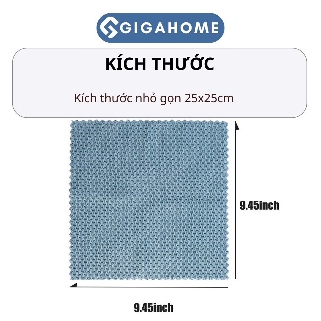 Khăn Lau Nhà Bếp, Chén Dĩa Đa Năng GIGAHOMEVN Chất Liệu San Hô, Thấm Hút Nước Hiệu Quả 1084