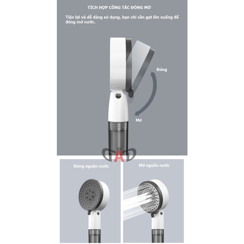 Tay Sen 3 Chế Độ Xả