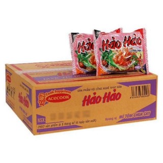 mì tôm hảo hảo 15 gói tôm chua cay