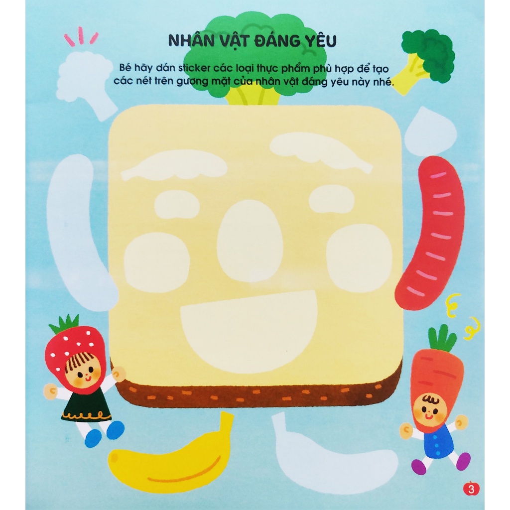 Sách - Phát triển trí não cho trẻ qua tô dán và nối hình - 6 chủ đề - Tân Việt