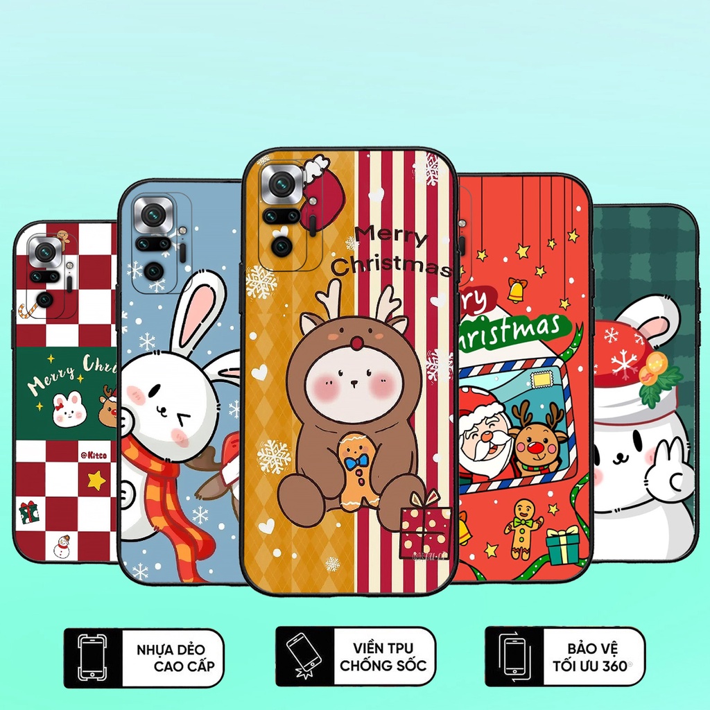 Ốp Lưng Redmi Note 10 , Note 10 Pro Noel giáng sinh merry christmas | BEO CASE