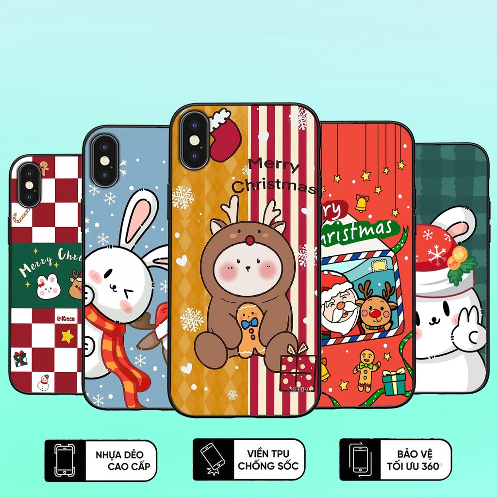 Ốp Lưng Iphone X , Xs , Xs max , Xr Noel giáng sinh merry christmas | BEO CASE