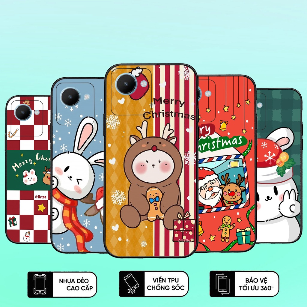 Ốp Lưng Realme narzo 50i Prime Noel giáng sinh merry christmas | BEO CASE
