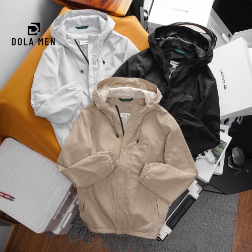 Áo Khoác LACOSTE CÓ MŨ OUTDOOR TENNIS SPORT Hàng Xịn Chuẩn Hãng Cao Cấp Dolamen