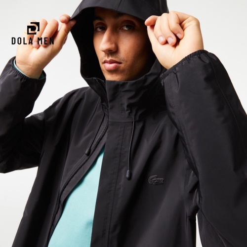 Áo Khoác LACOSTE CÓ MŨ OUTDOOR TENNIS SPORT Hàng Xịn Chuẩn Hãng Cao Cấp Dolamen