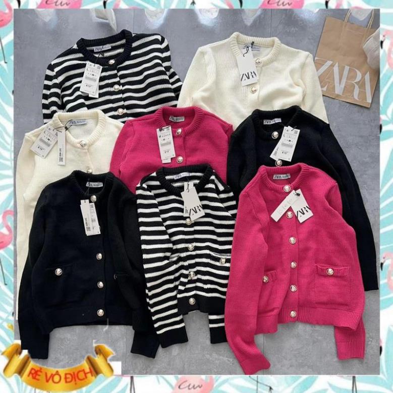 Áo len cadigan basic cúc đồng nhiều màu 2 túi siêu đẹp hàng quảng châu hothitt