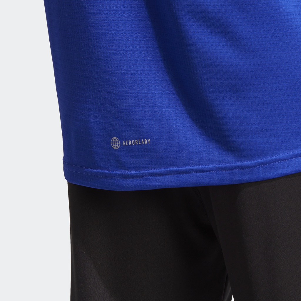 Adidas Chạy Áo Thun Own the Run Nam Màu xanh da trời IC7640