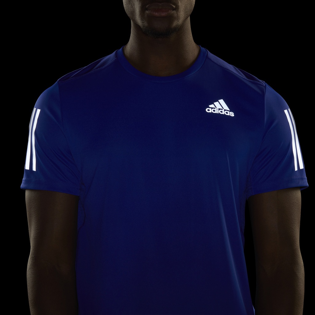 Adidas Chạy Áo Thun Own the Run Nam Màu xanh da trời IC7640