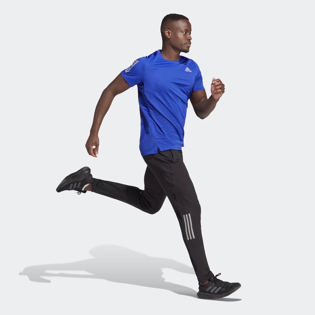 Adidas Chạy Áo Thun Own the Run Nam Màu xanh da trời IC7640