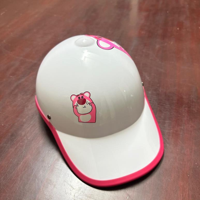 MŨ BẢO HIỂM LƯỠI TRAI GẤU DÂU, NÓN KẾT GẤU DÂU