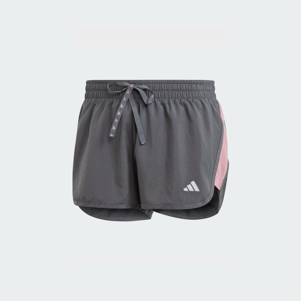 adidas Chạy Quần Short Run It Nữ Xám IK4244