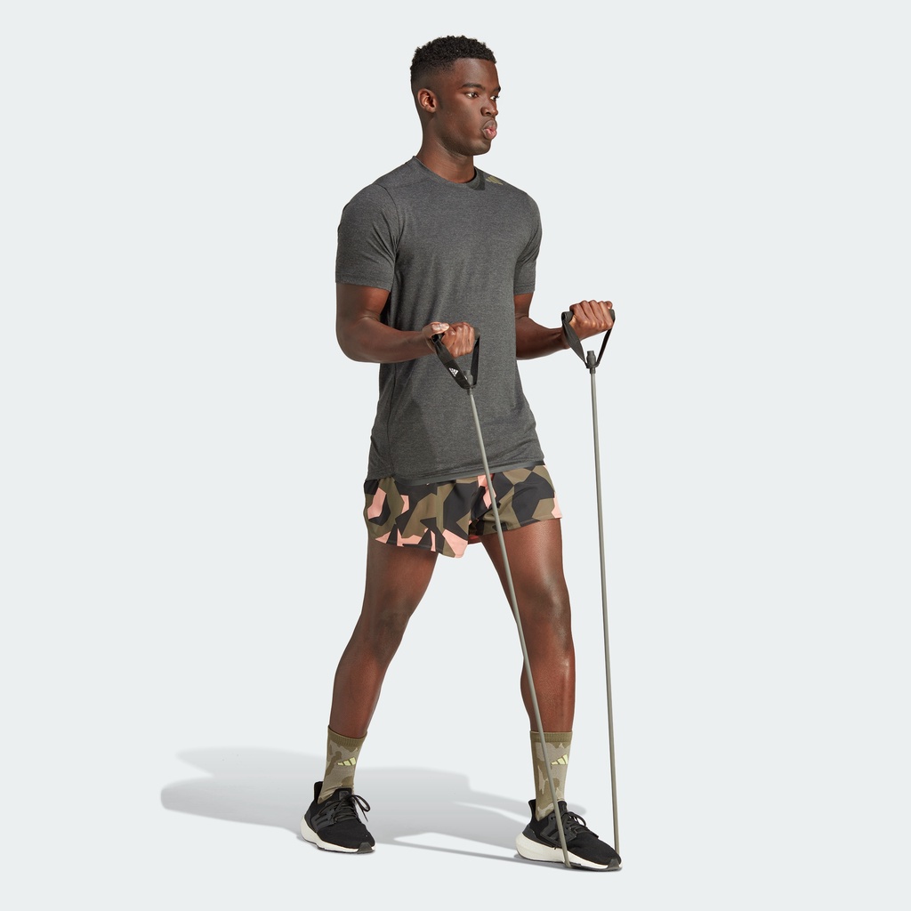 Adidas Tập luyện Áo Thun Designed for Training Pro Series Strength Nam Đen HY3795