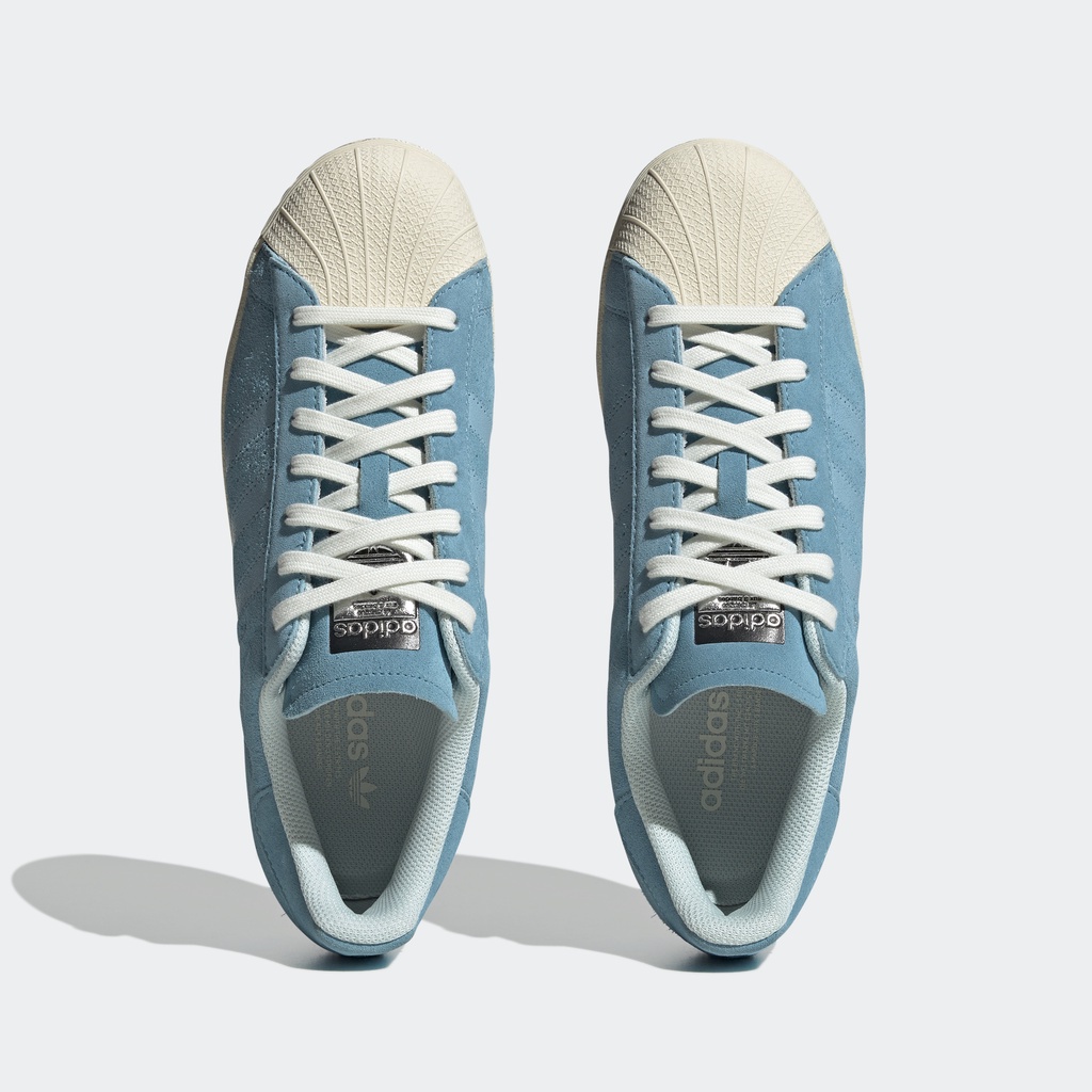 Adidas Phong cách sống Giày Superstar Nam Màu xanh da trời GZ9411