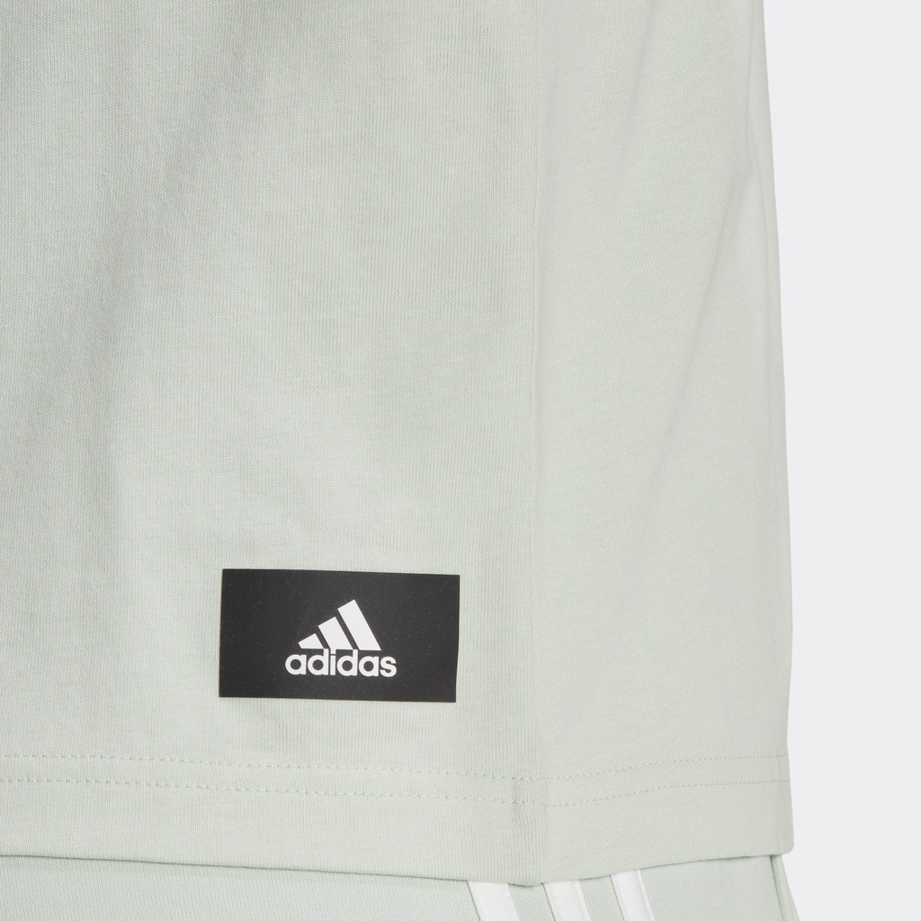 Adidas Phong cách sống Áo Thun Badge of Sport Future Icons Nữ màu xanh lá HK0508