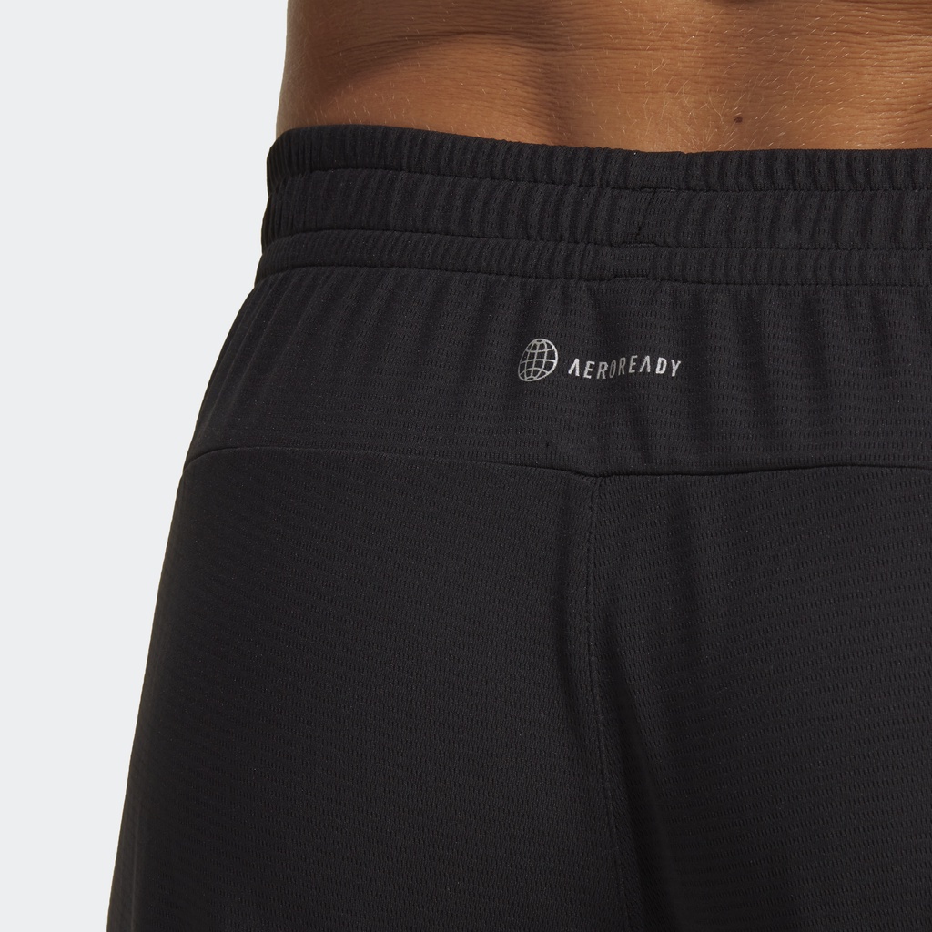 Adidas Chạy Quần 3 Sọc Run Icons Nam Đen HN8027