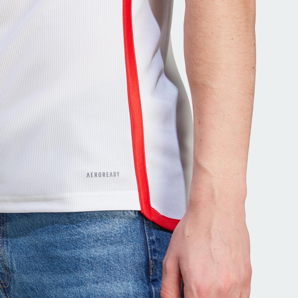 Adidas Bóng đá Áo Đấu Sân Nhà FC Bayern 23/24 Nam trắng IJ7442